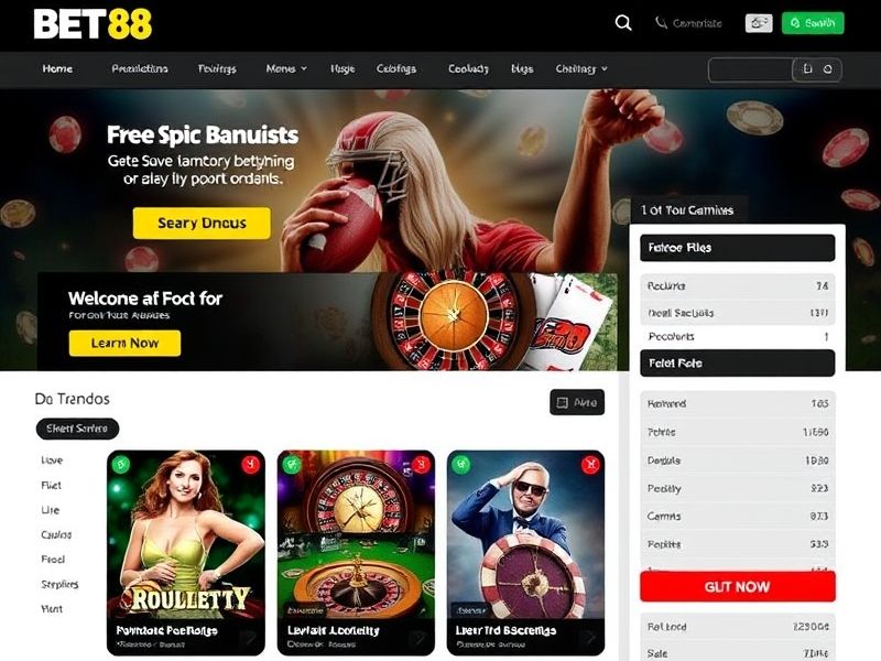 Welcome to Bet 88, your premier destination for online gambling. Enjoy a vast selection of casino games, sports betting opportunities, and live gaming experiences. Discover exclusive promotions and play safely with our trusted platform.